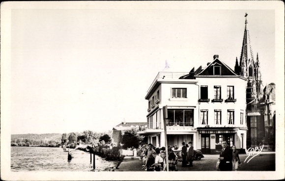 Postcard La Bouille Seine Maritime, Hotel Saint Pierre