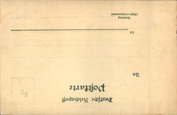 litho Dresden Cossebaude, Osterberg, Inn