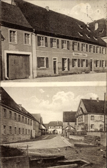 Postcard Malterdingen in Baden, Gasthaus zur Sonne