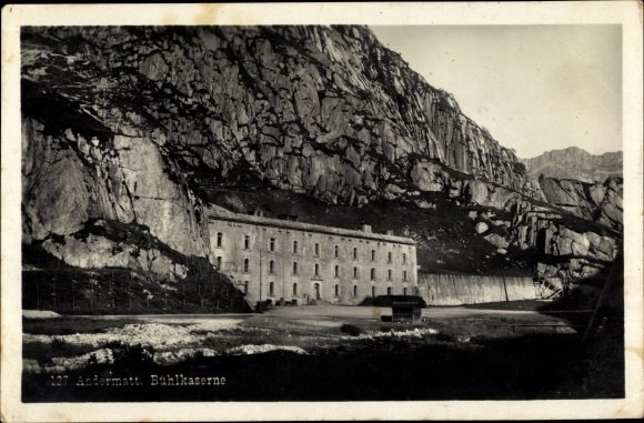 PC Andermatt Kt. Uri Switzerland, Bühlkaserne