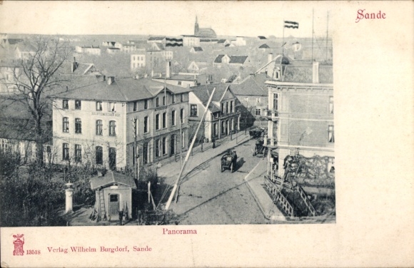 Ansichtkaart Hamburg Bergedorf Lohbrügge Sande, panorama