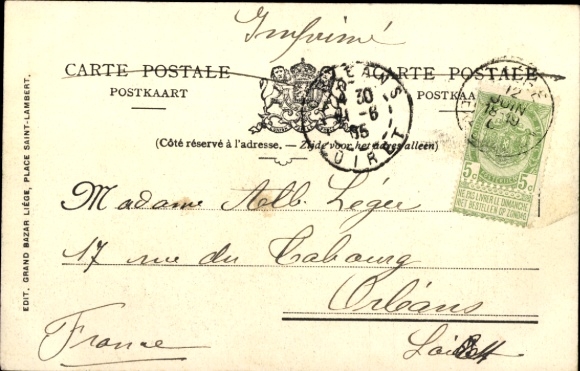 Postcard Liège Liège Wallonia, World Exhibition 1905, Palais du Canada