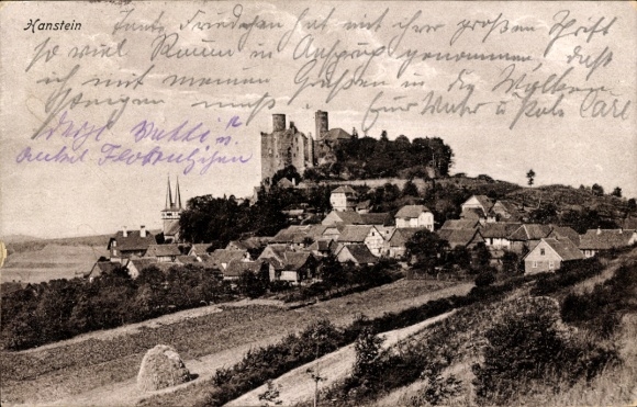 KP Rimbach Bornhagen w Turyngii, Berg und Burg Hanstein