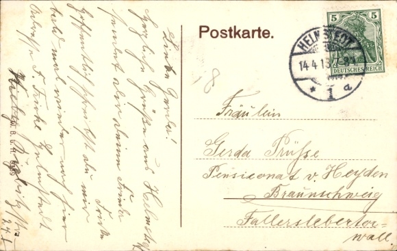 KP Helmstedt w Dolnej Saksonii, pomnik wojenny