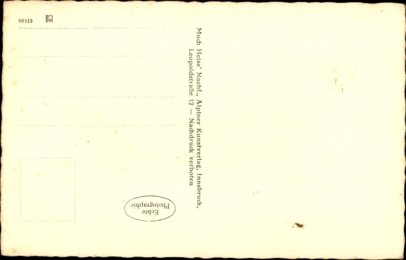 Postcard Tirol, South Tyrol, Passo Brennero, Brenner Pass, border, boundary stone, barrier, customs officers