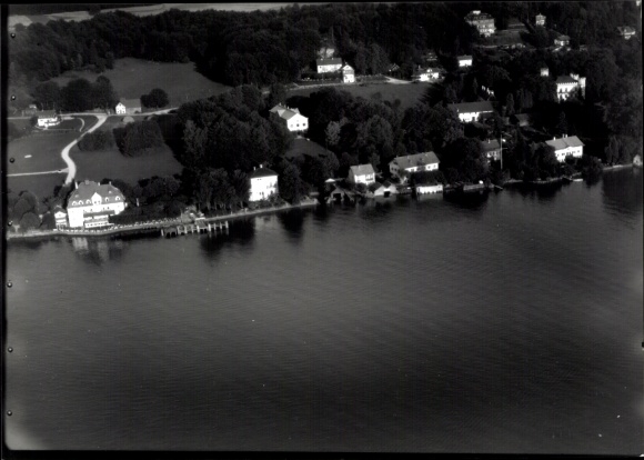 Photo Berg am Starnberger See Upper Bavaria, aerial photograph