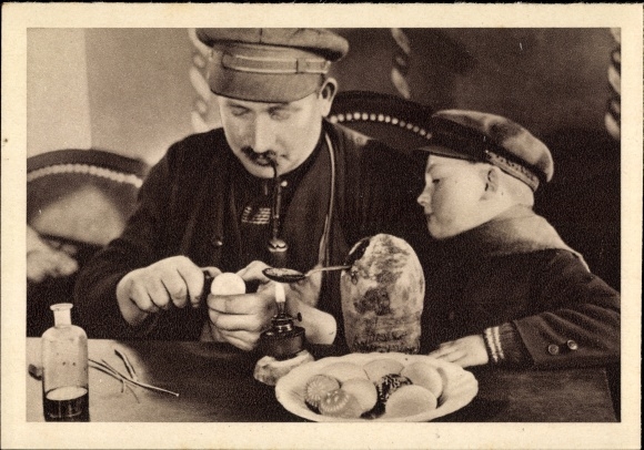 KP Wendische Volkskunst, malowanie pisanek, WHW 1933/34