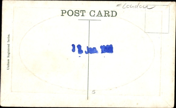Passepartout Postcard Woolwich London, Red Barracks