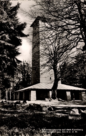 Postcard Schönwald im Fichtelgebirge Oberfranken, Kornberg, Schönburgwarte