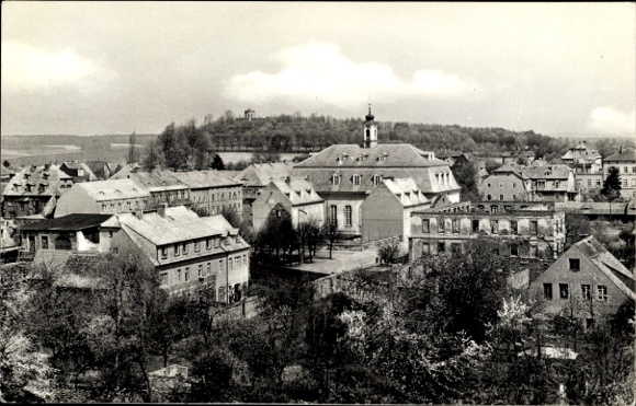 Ak Herrnhut in der Oberlausitz Sachsen, Teilansicht