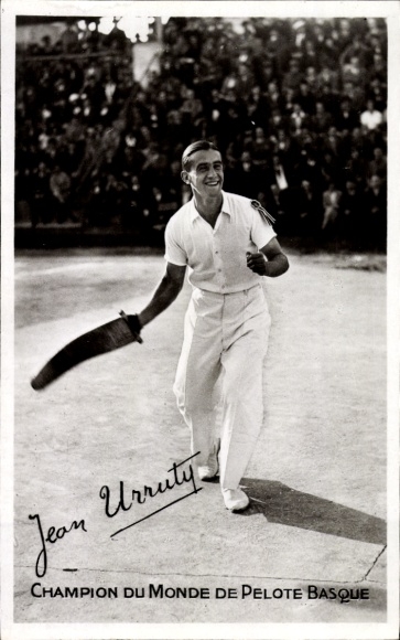 PC Jean Urruty, Champion of the World Pelote Basque