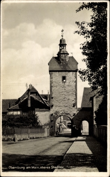 PC Obernburg am Main Lower Franconia, upper city gate