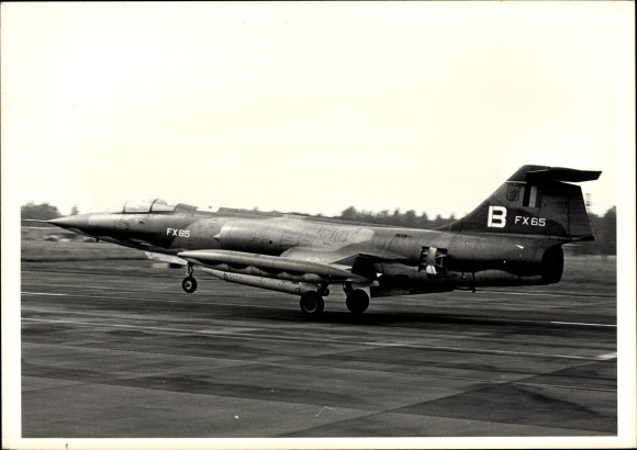 Photo Belgian military aircraft, Lockheed F 104, B FX65