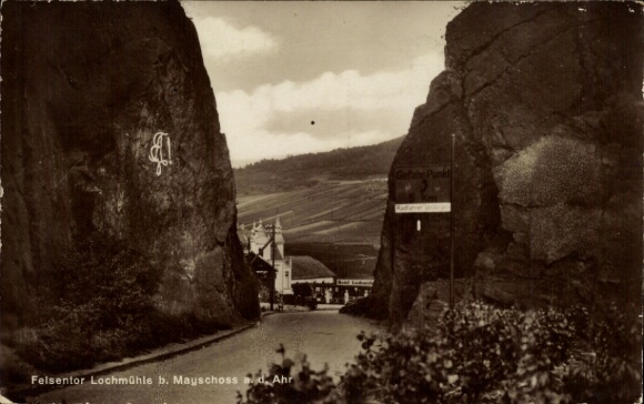 Ak Mayschoß im Kreis Ahrweiler, Hotel und Weinhaus, C. Sautmann