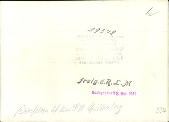 Photo Beerfelden Oberzent in the Odenwald, aerial photograph