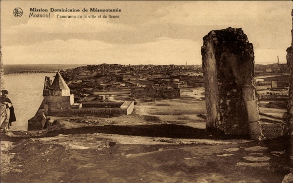 KP Mosul Irak, Panorama miasta i kwiatów, Misja Dominikańska Mezopotamii