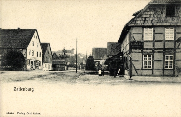 KP Katlenburg Lindau, widok z ulicy, Gasthof Post