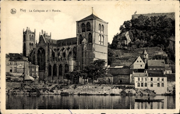 KP Huy Wallonia Liège, La Collégiale, widok na rzekę, motyw