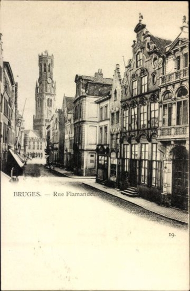 10 old PCs Bruges, Bruges, various views