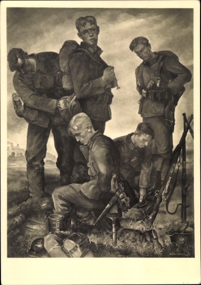 Artist PC Hähndel, Paul, get ready, Wehrmacht, HDK 202