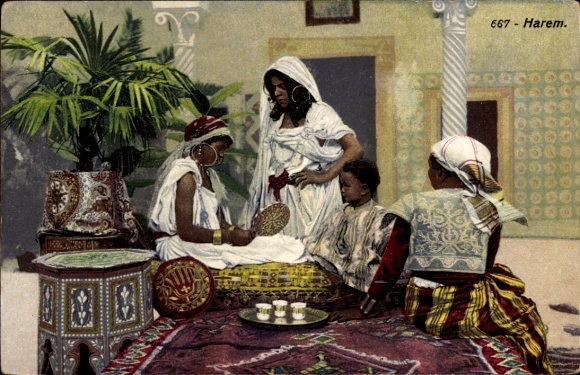PC Maghreb, Arabs, Harem, Lehnert & Landock 667