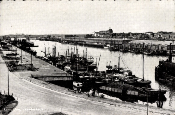 KP IJmuiden North Holland Holandia, Trawlerkade