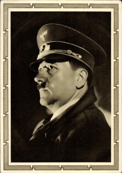 Postwaardestukken Ak Führer en Rijkskanselier Adolf Hitler, Portret