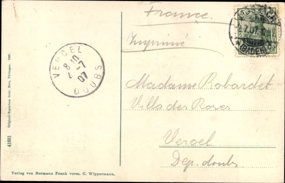 KP Mosbach am Odenwald, widok całości wsi