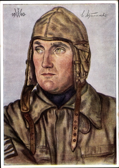 Artist PC Willrich, Wolfgang, Lieutenant Colonel Carl Alfred Schumacher, VDA P 1 R 7 No. 1