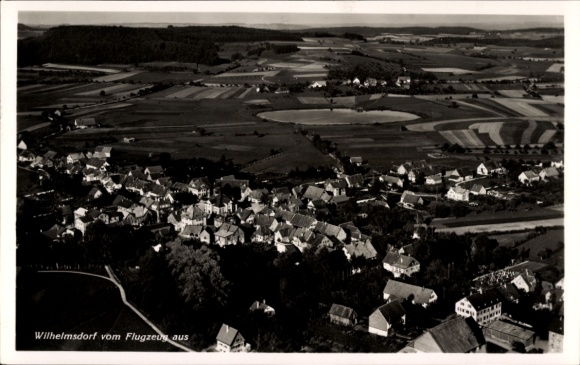 Ak Wilhelmsdorf in Württemberg, Fliegeraufnahme