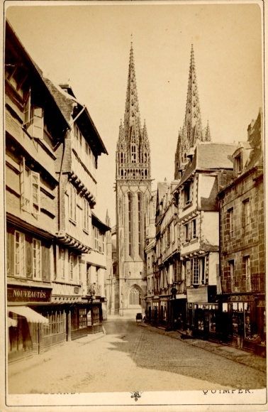 Photo Quimper Finistère, Saint-Corentin Cathedral