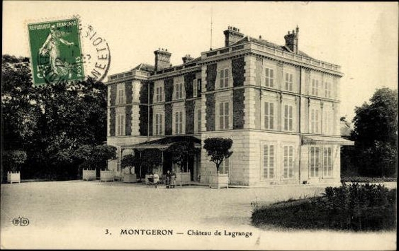 Set of 14 AK Montgeron, various views