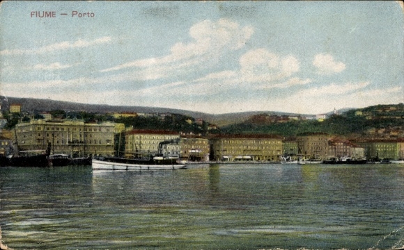 KP Rijeka Fiume Croatia, Port