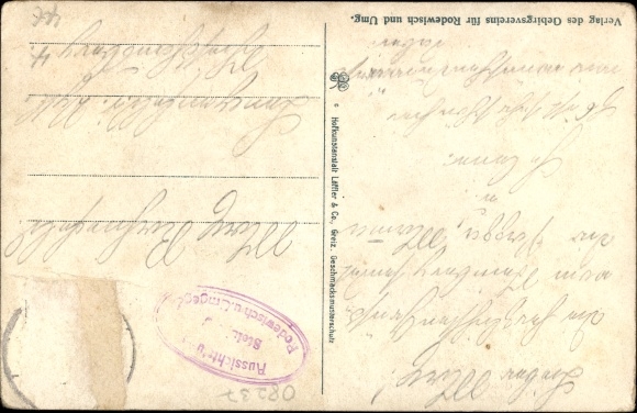 Postcard Goslar in Lower Saxony, Steinberg, guests, forest