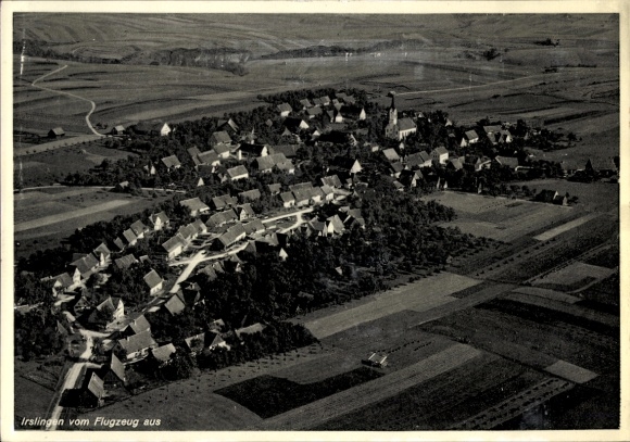 Ak Irslingen Dietingen bei Rottweil, Luftaufnahme, Dorfansicht, ländliche Umgebung, kein Hakenkre