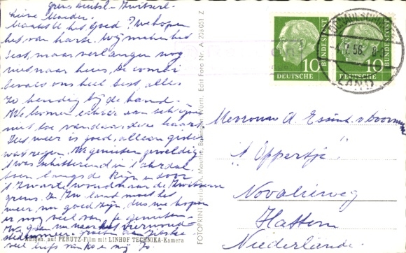 KP Landpoststempel St. Goarshausen