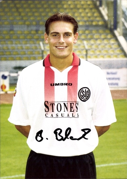 Autograph card footballer Stefan Blank, SG Wattenscheid 09, autograph