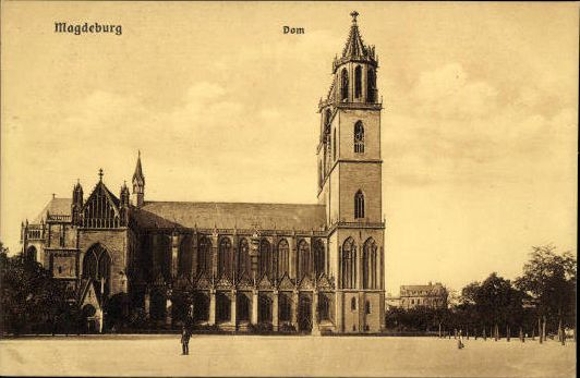 50 Ak Magdeburg Elbe, diverse Ansichten, kleinformatig