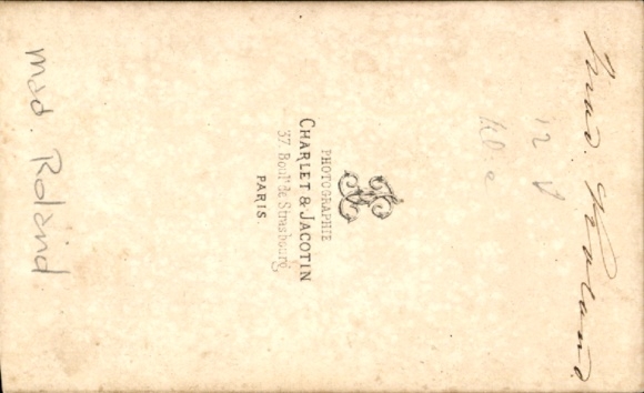 CdV Madame Roland, Jeanne-Marie Roland de La Platière, writer, French Revolution