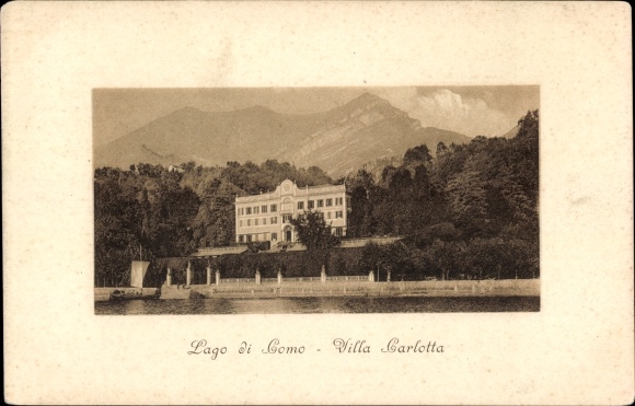 Passepartout Ak Lago di Como, Villa Carlotta