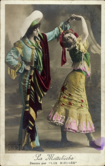 CPA La Mattchiche, Dansée par Les Rieuses