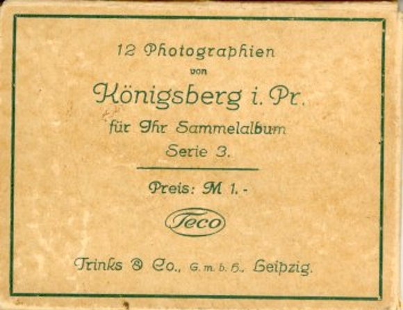 Zestaw 12 zdjęć 6x9 cm w kopercie, Królewiec w Prusach Wschodnich, różne widoki