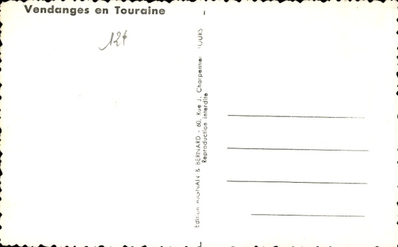 CPA Vendanges en Touraine, viticulture