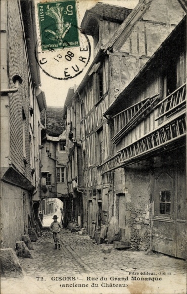 Ak Gisor gehört Ihnen, Rue du Grand Monarque