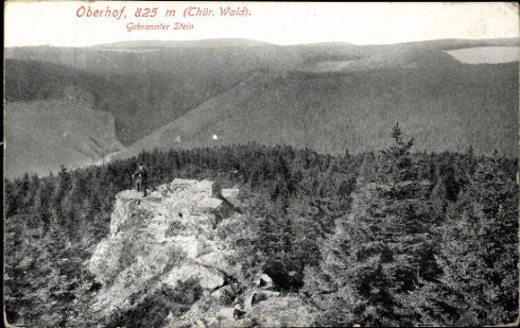 9 alte Ak Oberhof im Thüringer Wald, diverse Ansichten