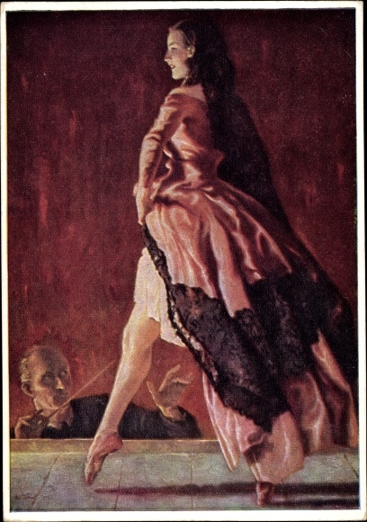 Artist PC Engelhard, Julius, lace dance, conductor, HDK 179
