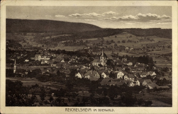 Ak Reichelsheim im Odenwald, Panorama