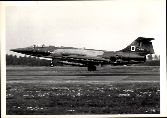Photo Belgian military aircraft, FX 60, Lockheed F 104