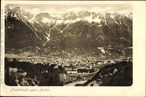 10 alte AK Innsbruck in Tirol, verschiedene Ansichten