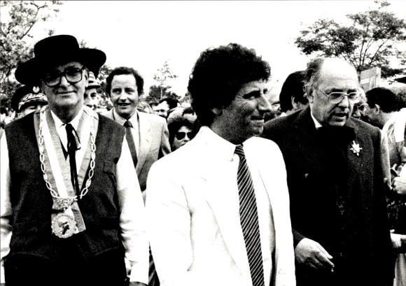 Photo of French politician Henri Goetschy from Alsace, at an event